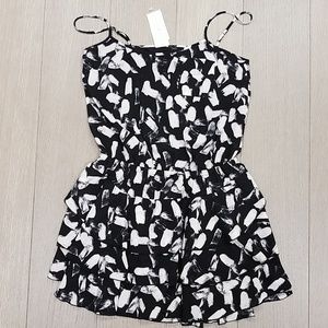 Black and white dress NWT